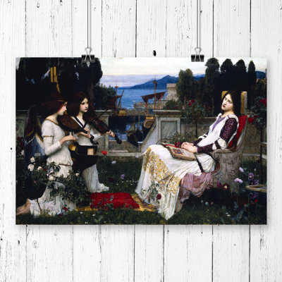 John William Waterhouse Saint Cecilia - Frameless Print