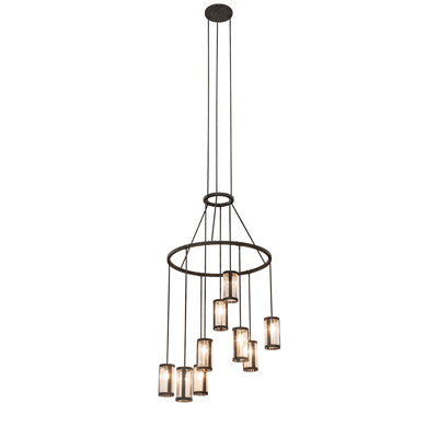 Lustre 9 lumières 48 "de large