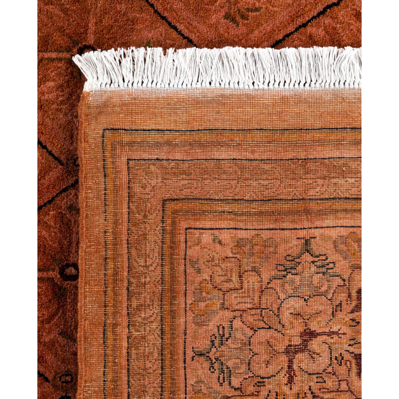 Overdyed One-of-a-Kind 8' 2" X 10' 1" Hand Knotted Area Rug
