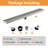 Shower Drain Linear Shower Drain 18 Inch