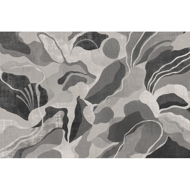 Décoration murale camouflage abstrait, 100 po x 96 po, Peel and Stick