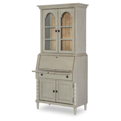 Country Living Vintage Market Secretary Cabinet Complete