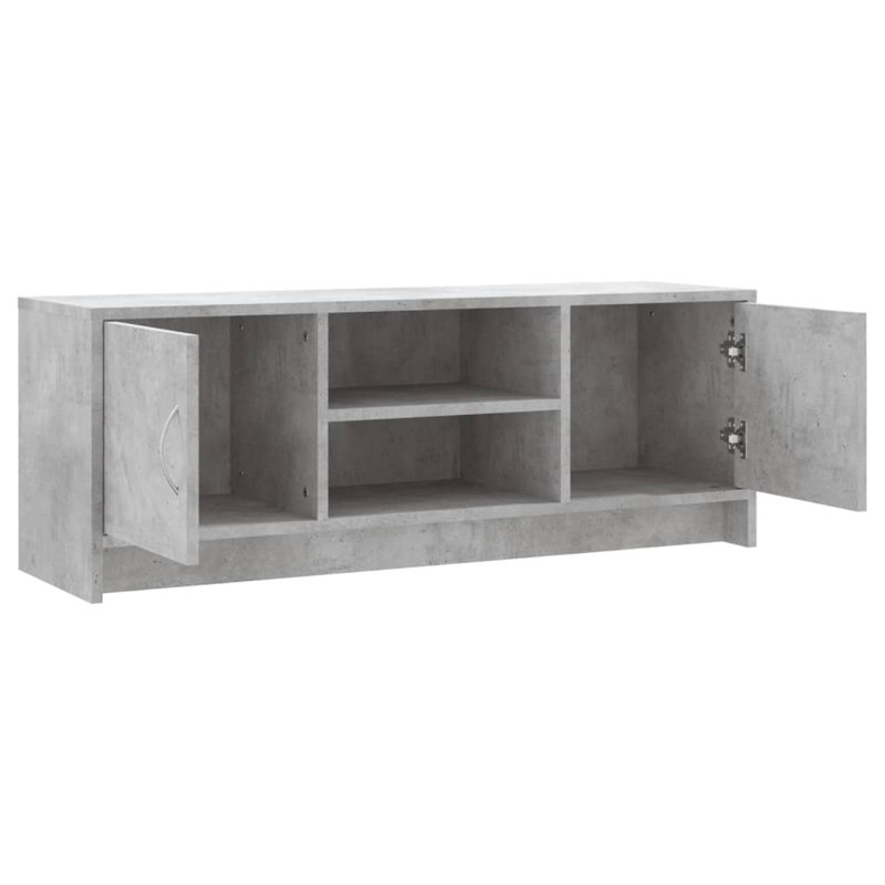 Madelyn Unfinished TV Stand for TVs up to 43", Concrete Grey
