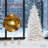 7.5Ft Snow Flocked Artificial Christmas Tree