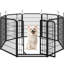 Panel Metal Exercise Pen With Door-1651917063
