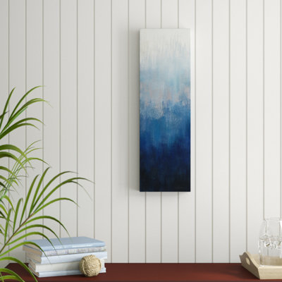 « Silver Wave II » par Silvia Vassileva, reproduction d’art sur toile tendue