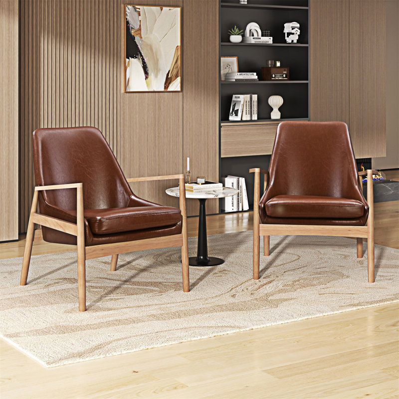 Ensemble de 2 fauteuils d'appoint