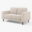 Teasha 2 Seater Linen Sofa
