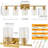 Middlewich 5-Light Dimmable Vanity Light -89511827