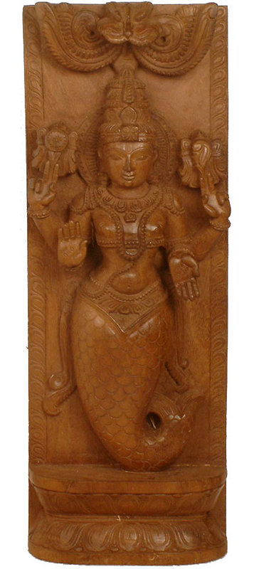 Les dix incarnations de Vishnu (Matsya Avatara)