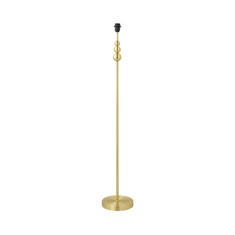 Randalia 129cm Traditional Floor Lamp, Brushed