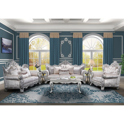 Kyani 5 - Piece Velvet Living Room Set by Rosdorf Park