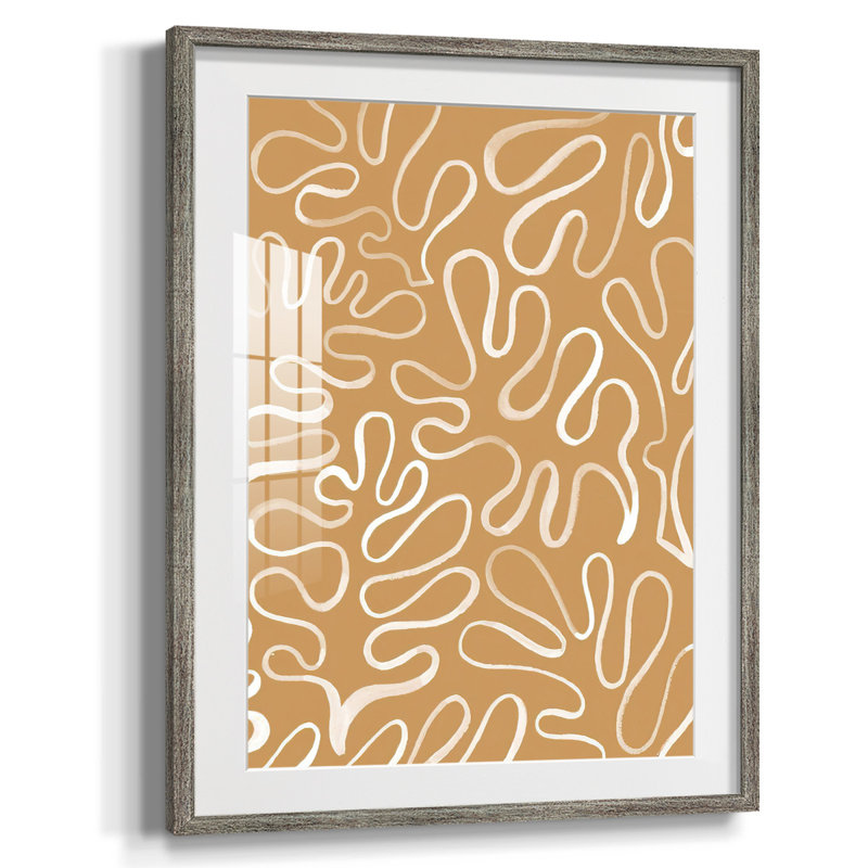 Toile tendue avec châssis Matisse, H 20 po x l 16 po, Papier encadré argent vieilli, Oui