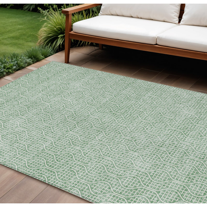 Tapis intérieur / extérieur 8 pi x 10 pi Sage