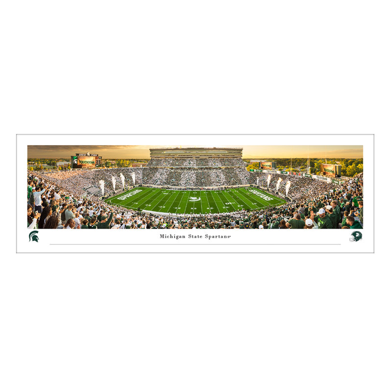Michigan State Spartans Football - affiche non encadrée