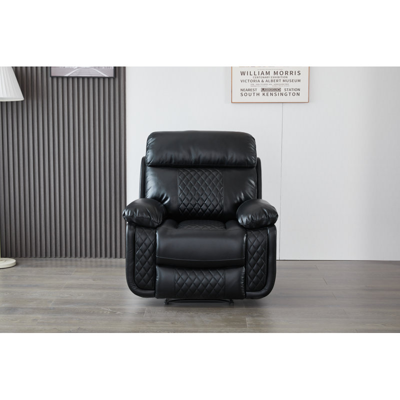 Fauteuil club Bernartice, Noir