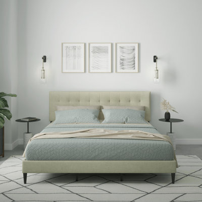 Saltz Upholstered Platform Bed