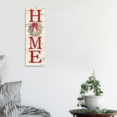 Christmas Home by Lori Deiter - Wrapped Canvas Panoramic Print