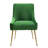 19'' H Velvet Upholstered Metal Parsons Chair-1284610746-1322090724