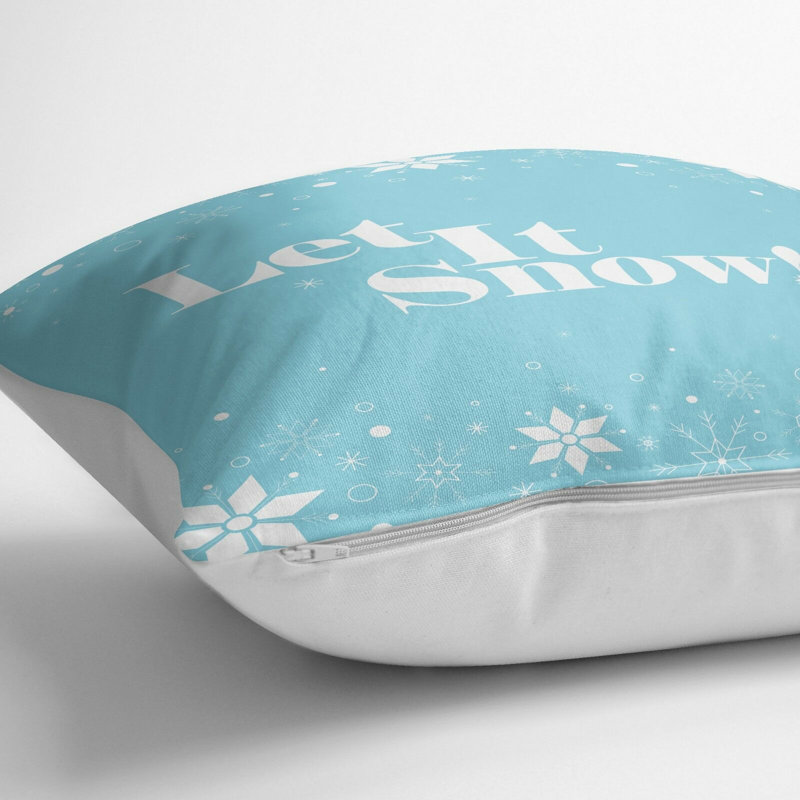 Aceves Square Cushion Cover, Aqua