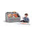 Step2 Gray 2-in-1 Toy Box