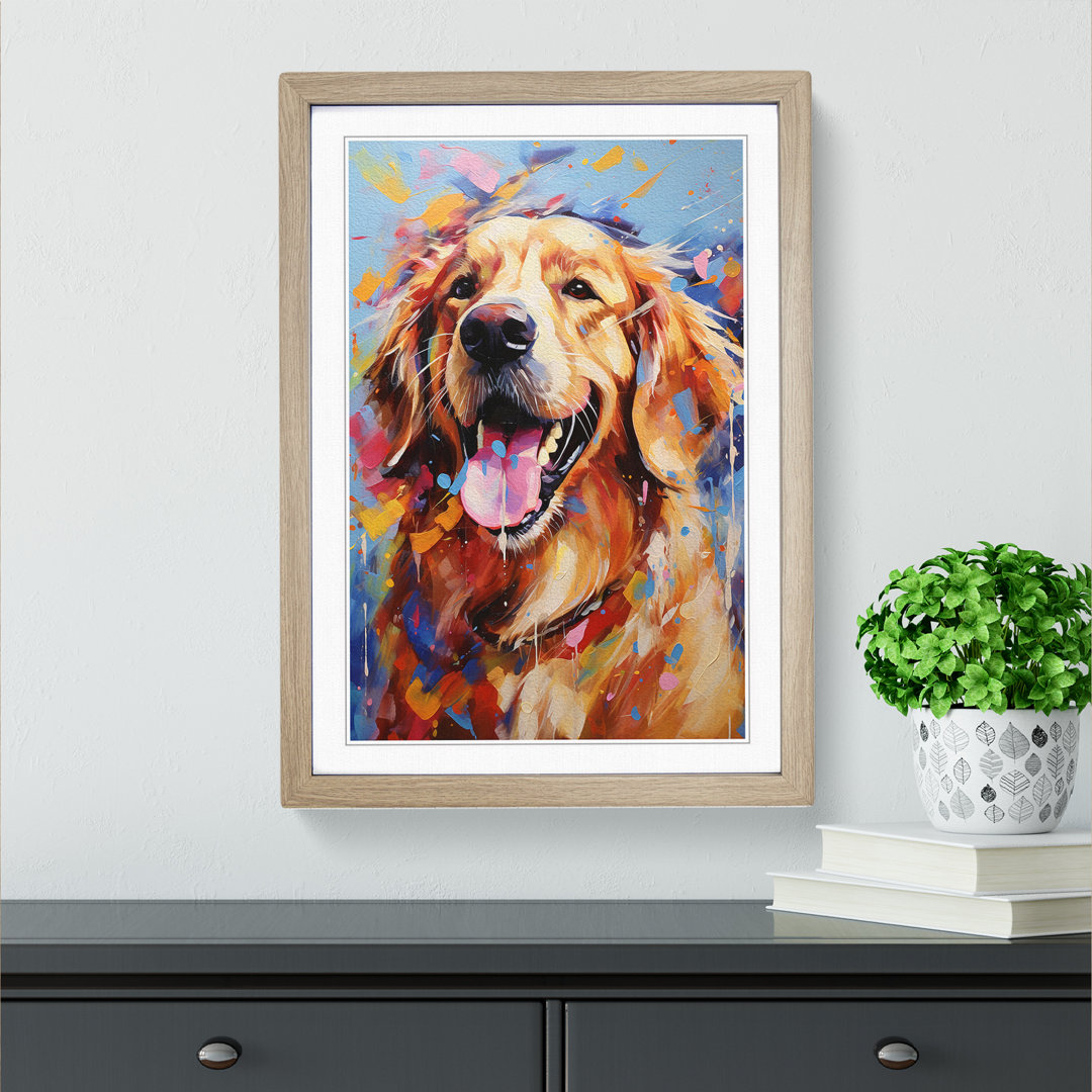 Golden Retriever Expressionismus Nr.2