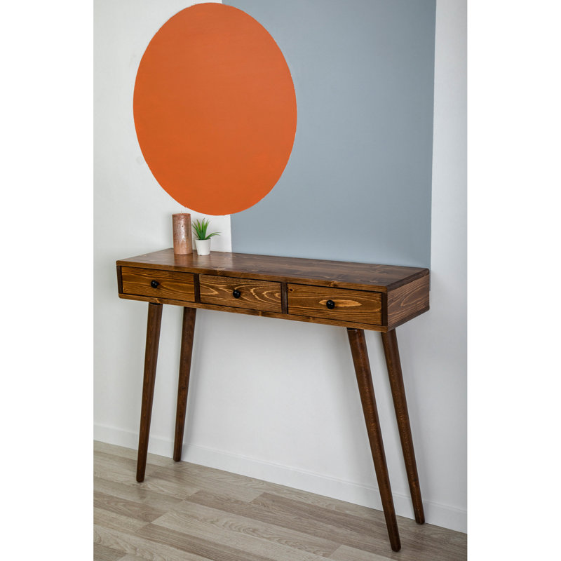 Console 35,43 po Kori, Brun foncé