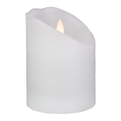 4" LED Flameless Battery Operated Wax Candle