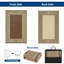 Tapis de paille géométriques imperméables réversibles en plastique pour véranda-977774667-977774711