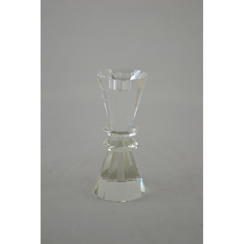 Bougeoir en cristal 6 po