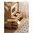 Solid Wood Cave Board Multifunctional Storage Food Cabinet