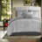 Elegant 10-piece King Bedding Set, Polyester Jacquard Design For Home Comfort