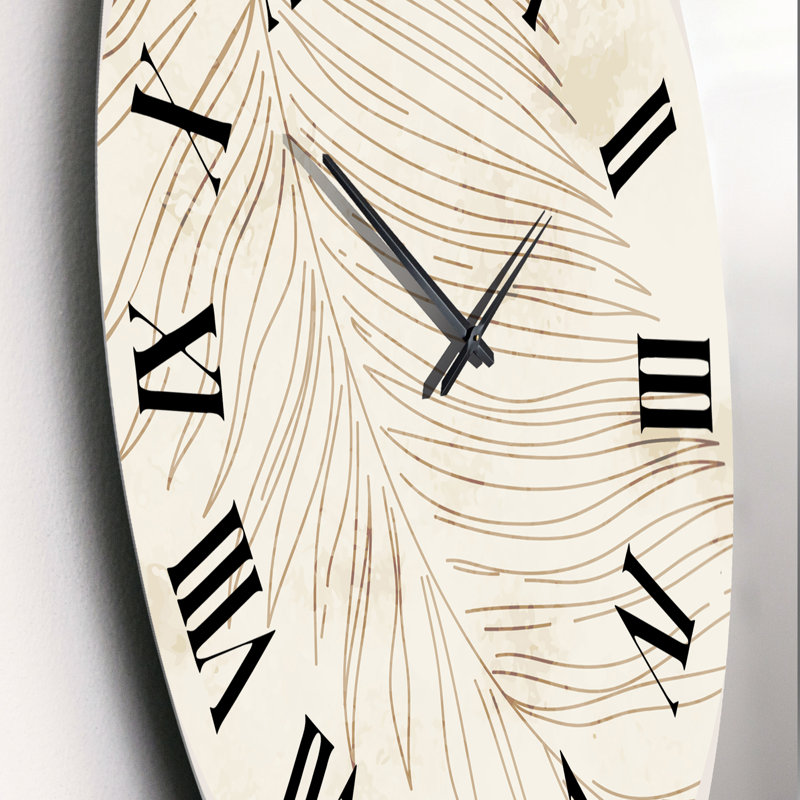Horloge murale beige, Petit