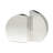 Stainless Steel Metal Decorative Silver Vase with a Sleek Mirror Finish Set