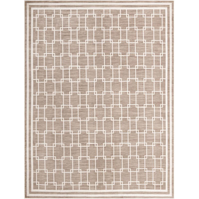 Tapis beige contemporain Ogorman