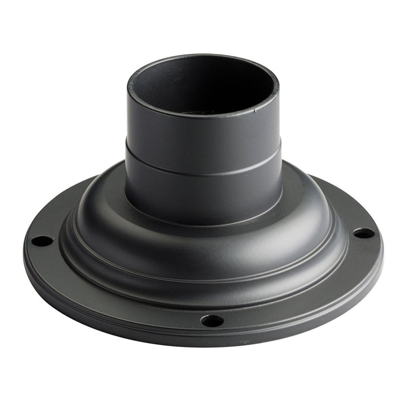 Pier Mount Base, Painted Black