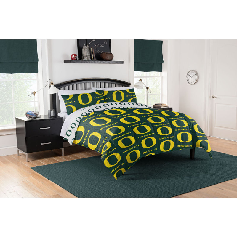 NCAA Rotary Bed In A Bag Set, Twin XL Comforter + 3 Additional Pieces
