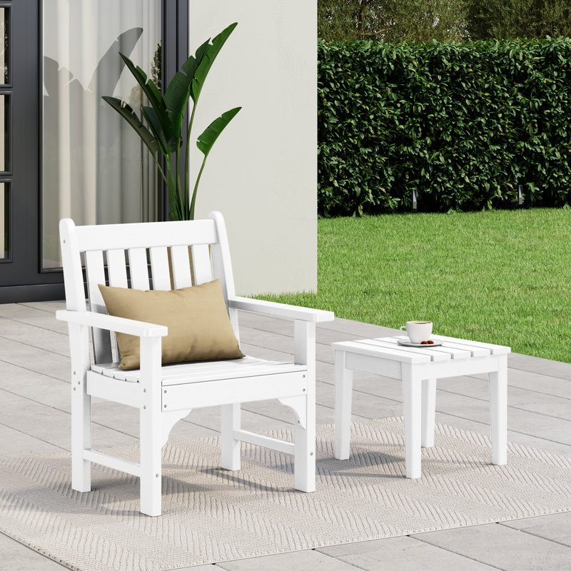 Laguna Outdoor Lounge Chair, White