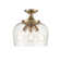 Cromkill Glass Semi Flush Mount