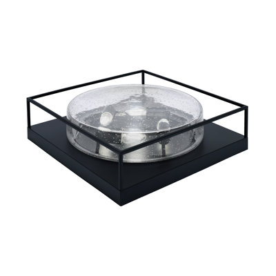 Flush Mount Shown With Glass