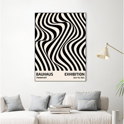 «Bauhaus Exposition», toile encadrée