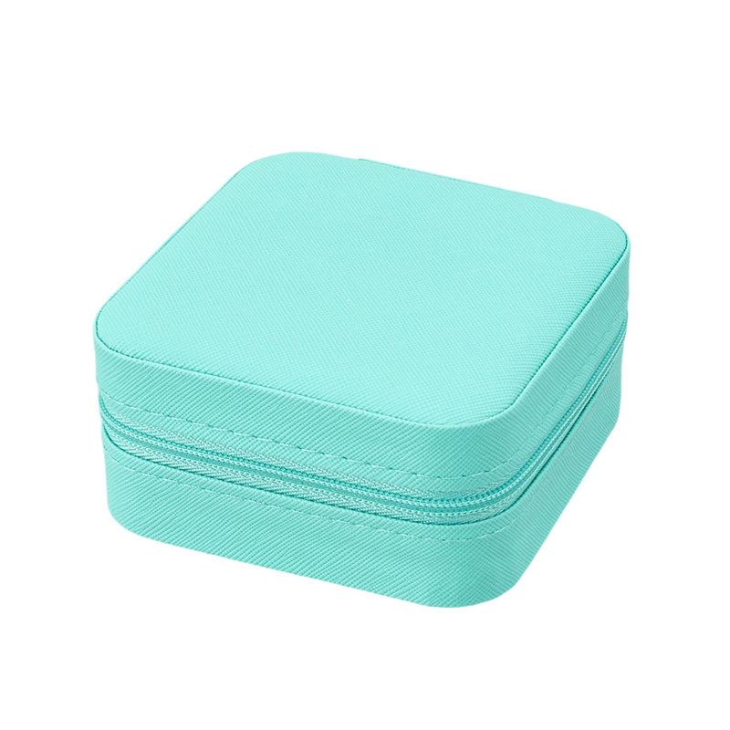 Jewellery Box + Dividers, Green