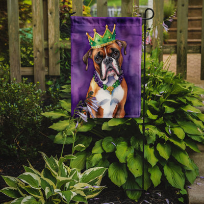 Drapeau Boxer King of Mardi Gras House