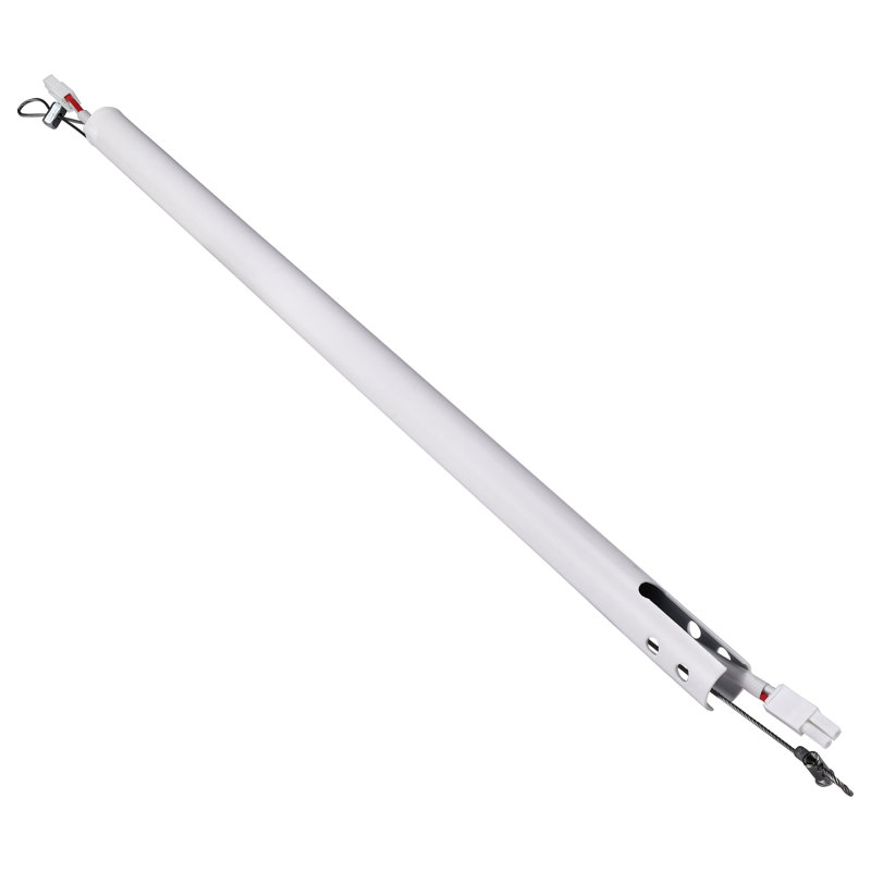 Ceiling Fan Extension Downrod, 18" H x 0.8125" W x 0.8125" D, White
