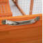Poulailler portable sur roulettes