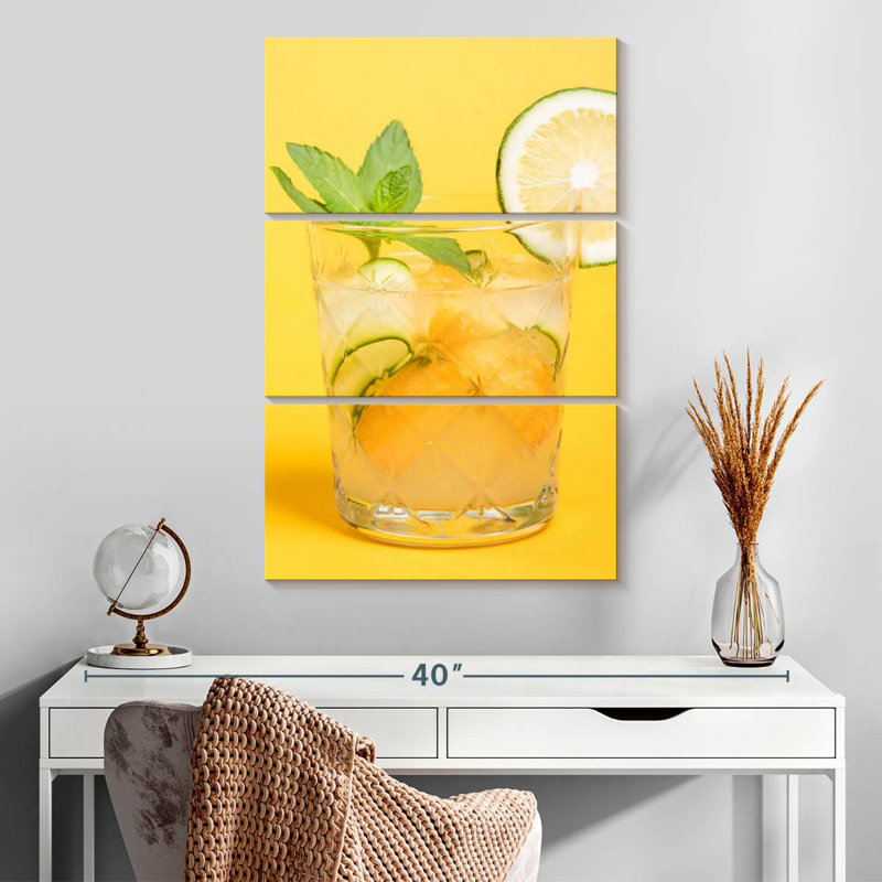 Yarlin rafraîchissant cocktail d'été, H 32 po x l 20 po