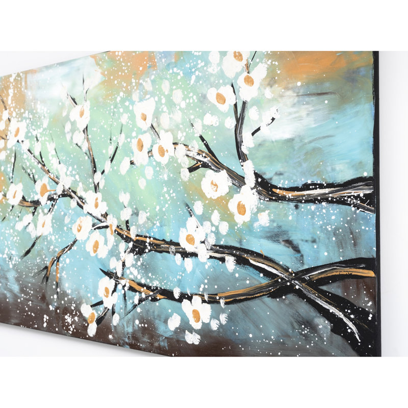 Oversized Lime Wall Art, 47'' X 27'', Enchant With Spring Creativity 47 27 Dreamy Scenes For Interior
