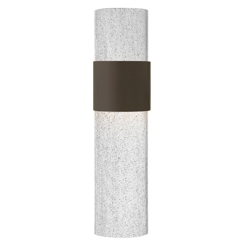 Horizon Outdoor Flush Mount, Buckeye Bronze, 17" H x 5.25" W