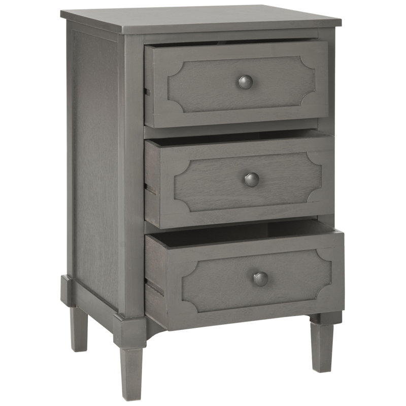 Griffin 16.9'' W 3 - Drawer Dresser, Gray