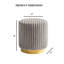 Finition grise de style contemporain 1Pc-122508183